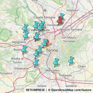 Mappa 10143 Torino TO, Italia (7.36059)