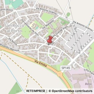 Mappa Largo Battisti,  16, 26865 San Rocco al Porto, Lodi (Lombardia)