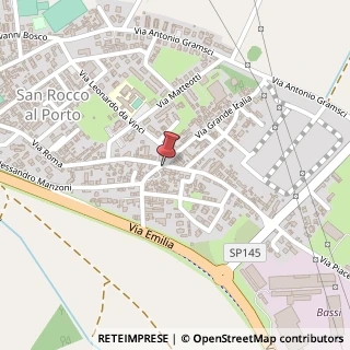 Mappa Largo Battisti, 4, 26865 San Rocco al Porto, Lodi (Lombardia)