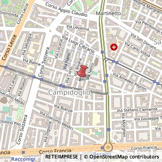 Mappa Via S. Rocchetto, 25, 10143 Torino, Torino (Piemonte)