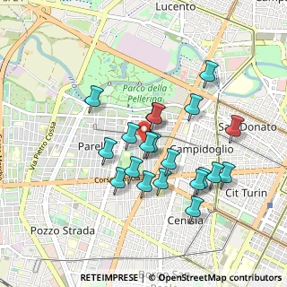 Mappa 10145 Torino TO, Italia (0.813)