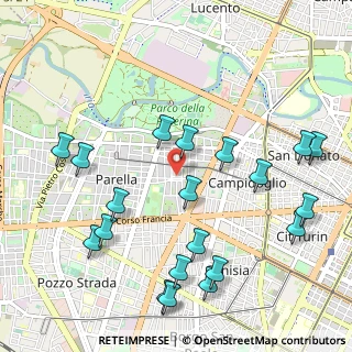 Mappa 10145 Torino TO, Italia (1.2225)
