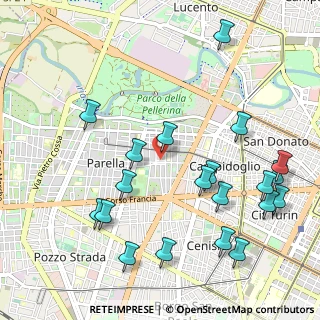 Mappa 10145 Torino TO, Italia (1.2265)