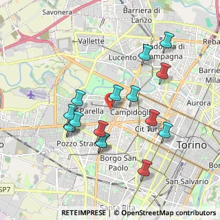 Mappa 10145 Torino TO, Italia (1.6975)
