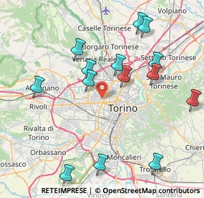 Mappa 10145 Torino TO, Italia (8.83286)