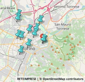 Mappa Via Alfonso Varano, 10153 Torino TO, Italia (3.31167)