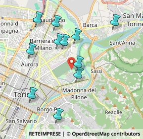 Mappa Via Alfonso Varano, 10153 Torino TO, Italia (1.97818)