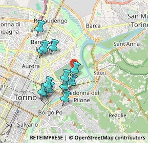 Mappa Via Alfonso Varano, 10153 Torino TO, Italia (1.69462)