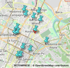 Mappa Corso Verona, 10100 Torino TO, Italia (2.10933)