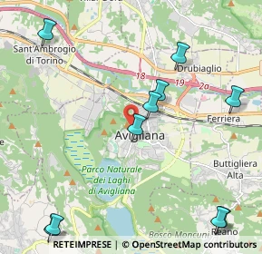 Mappa Via Piave, 10051 Avigliana TO, Italia (2.81364)