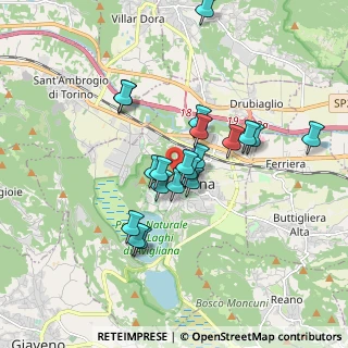 Mappa Via Piave, 10051 Avigliana TO, Italia (1.471)