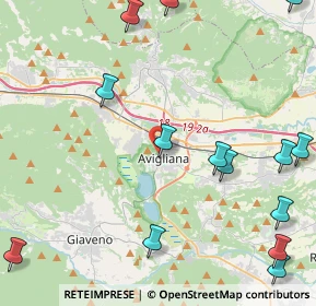 Mappa Via Piave, 10051 Avigliana TO, Italia (6.204)