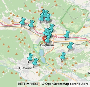 Mappa Via Piave, 10051 Avigliana TO, Italia (3.15176)