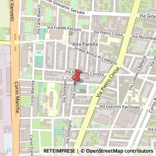 Mappa Via Sostegno, 65/15 Bis, 10146 Torino, Torino (Piemonte)
