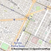 Mapa Torino
