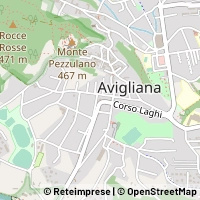 नक्शा Avigliana