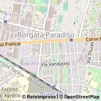 Mapa Collegno