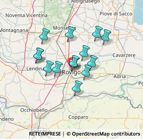 Mappa Viale Macchiavelli, 45100 Rovigo RO, Italia (10.52071)