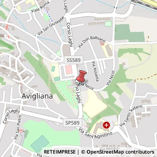 Mappa Corso Laghi, 151, 10051 Avigliana, Torino (Piemonte)