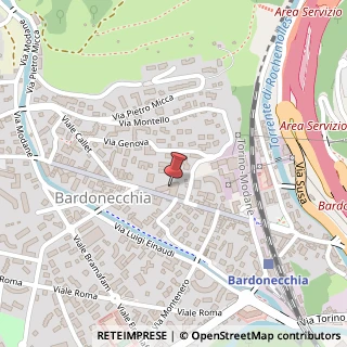 Mappa Via G. F. Medail, 53, 10052 Bardonecchia, Torino (Piemonte)