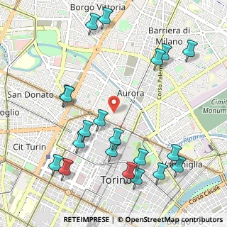 Mappa Via Bernardino Lanino, 10152 Torino TO, Italia (1.2645)