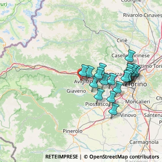 Mappa Via Avogadro, 10051 Avigliana TO, Italia (14.4905)