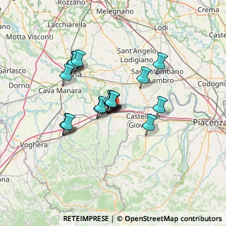 Mappa Via Previano, 27049 Stradella PV, Italia (10.575)