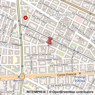 Mappa Via Amedeo Peyron, 29, 10143 Torino, Torino (Piemonte)