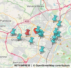 Mappa , 10146 Torino TO, Italia (3.49357)