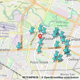 Mappa , 10146 Torino TO, Italia (1.0725)