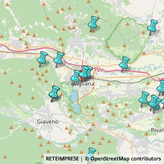 Mappa Via Umberto I, 10051 Avigliana TO, Italia (5.45059)