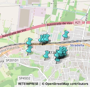 Mappa SS 10 Padana Inferiore, 27049 Stradella PV, Italia (0.351)