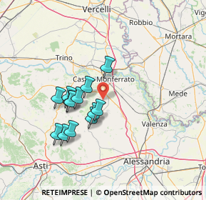 Mappa Via Cacciolo, 15030 Terruggia AL, Italia (11.75154)