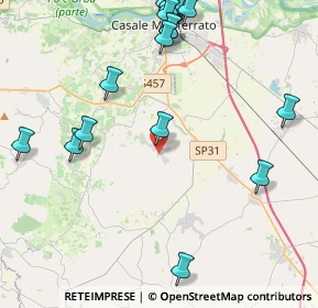 Mappa Via Cacciolo, 15030 Terruggia AL, Italia (5.5175)