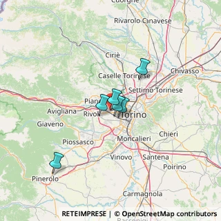 Mappa Via Fermi, 10093 Collegno TO, Italia (34.81444)