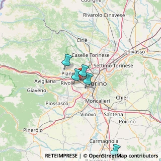Mappa Via Fermi, 10093 Collegno TO, Italia (36.78)
