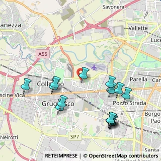 Mappa Via Fermi, 10093 Collegno TO, Italia (2.27)