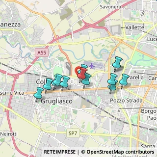 Mappa Via Fermi, 10093 Collegno TO, Italia (1.53846)