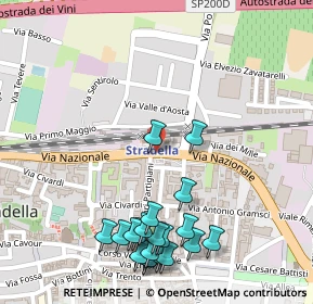Mappa Via Nazionale Strada Statale, 27049 Stradella PV, Italia (0.3105)