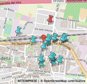 Mappa Via Nazionale Strada Statale, 27049 Stradella PV, Italia (0.1875)