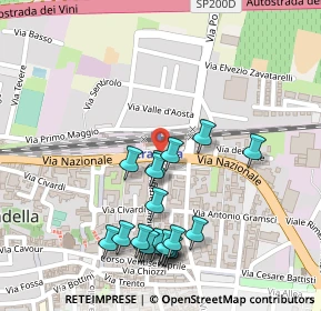 Mappa Via Nazionale Strada Statale, 27049 Stradella PV, Italia (0.264)
