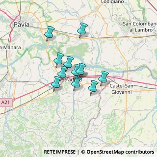 Mappa Via Beltrami M., 27049 Stradella PV, Italia (4.74182)