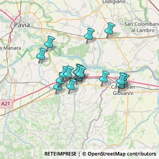 Mappa Via Beltrami M., 27049 Stradella PV, Italia (5.57235)