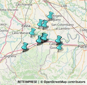 Mappa Via Pietro Bianchi, 27049 Stradella PV, Italia (8.1825)