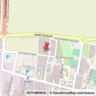 Mappa Via Vittorio Sassi, 26, 10093 Collegno, Torino (Piemonte)