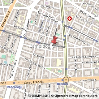 Mappa Via Felice Cordero di Pamparato, 36, 10143 Torino, Torino (Piemonte)