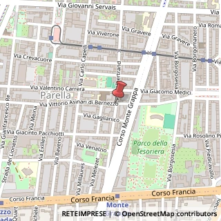 Mappa Via Salbertrand,  46, 10146 Torino, Torino (Piemonte)