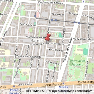 Mappa Via V. Asinari di Bernezzo, 59, 10146 Torino, Torino (Piemonte)