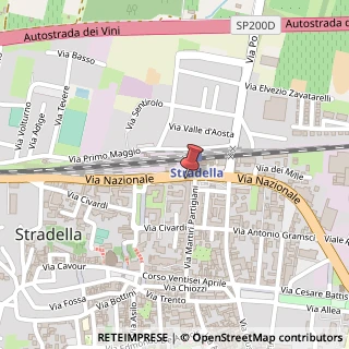 Mappa Via Nazionale, 82, 27049 Stradella, Pavia (Lombardia)