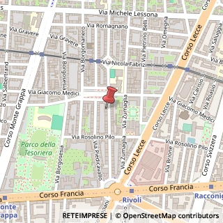 Mappa Via Domodossola, 37, 10145 Torino, Torino (Piemonte)